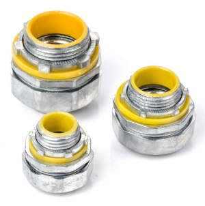 CONECTOR RECTO HERMÉTICO LIQUID TIGHT 3/4″PARA T/FLEXIBLE PVC CON UL