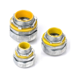CONECTOR RECTO HERMÉTICO LIQUID TIGHT 4» PARA T/FLEXIBLE PVC CON UL