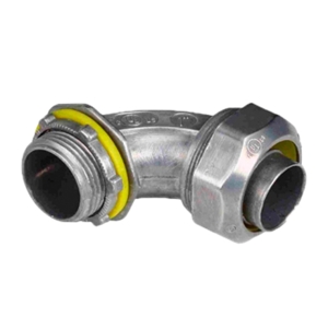 CONECTOR CURVO LIQUID TIGHT 1″ HIERRO MALEABLE HERMÉTICO ELECTRO GALVANIZADO CON UL E307843