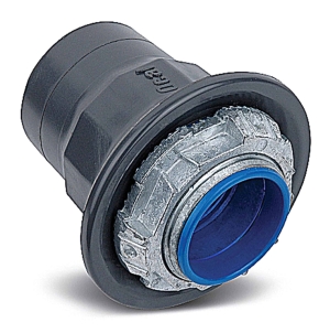 CONECTOR OCAL CON REVESTIMIENTO DE PVC 4»